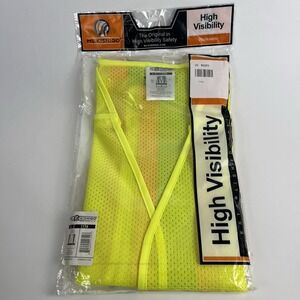 Kishigo 1174 Ultra-Cool Mesh Breakaway Safety Vest Yellow/Lime New Unopened